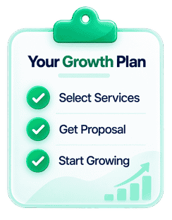 Custom Dental Growth Plan Mockup