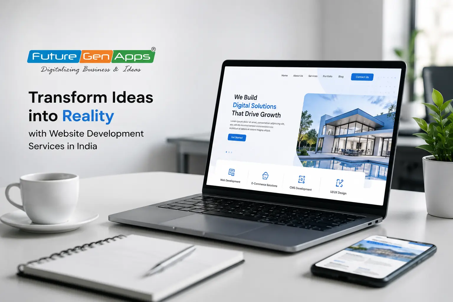 Professional Web Development and Coding Workspace