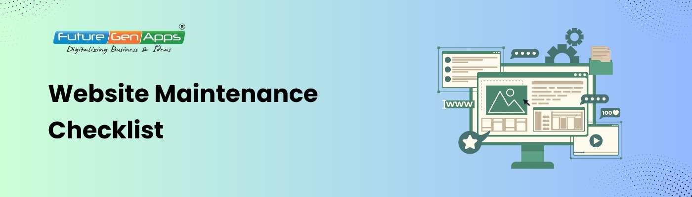 website maintenance checklist